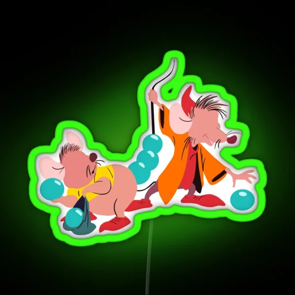 Gus And Jaq RGB Neon Sign