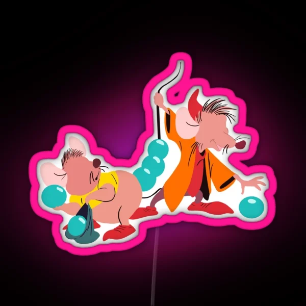 Gus And Jaq RGB Neon Sign