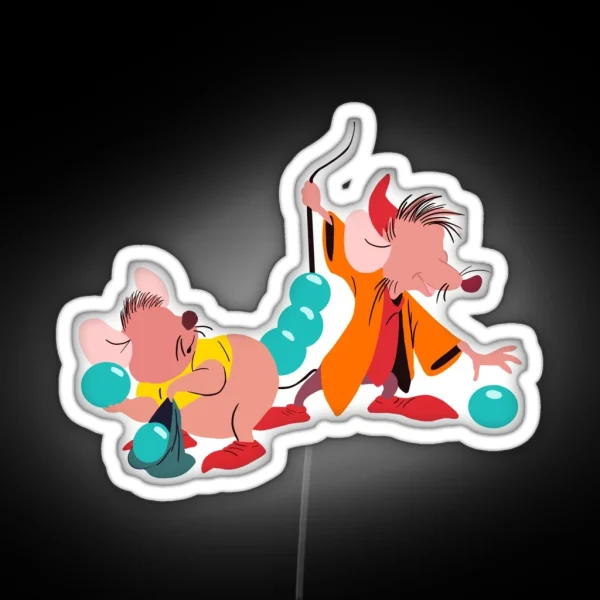 Gus And Jaq RGB Neon Sign