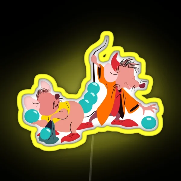 Gus And Jaq RGB Neon Sign