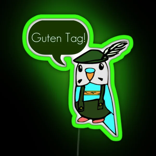 Guten Tag RGB Neon Sign