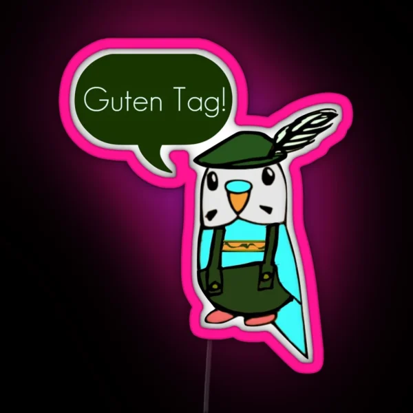 Guten Tag RGB Neon Sign