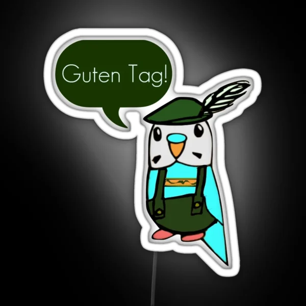 Guten Tag RGB Neon Sign