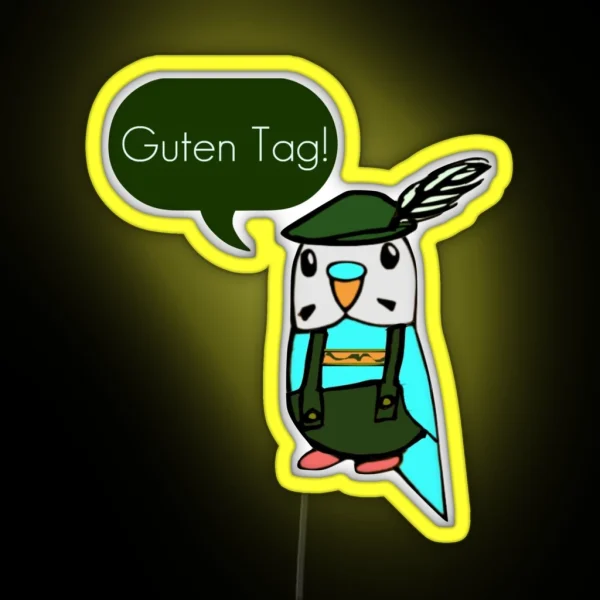Guten Tag RGB Neon Sign