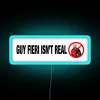 Guy Fieri Isn T Real RGB Neon Sign - Image 3