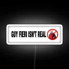 Guy Fieri Isn T Real RGB Neon Sign - Image 5