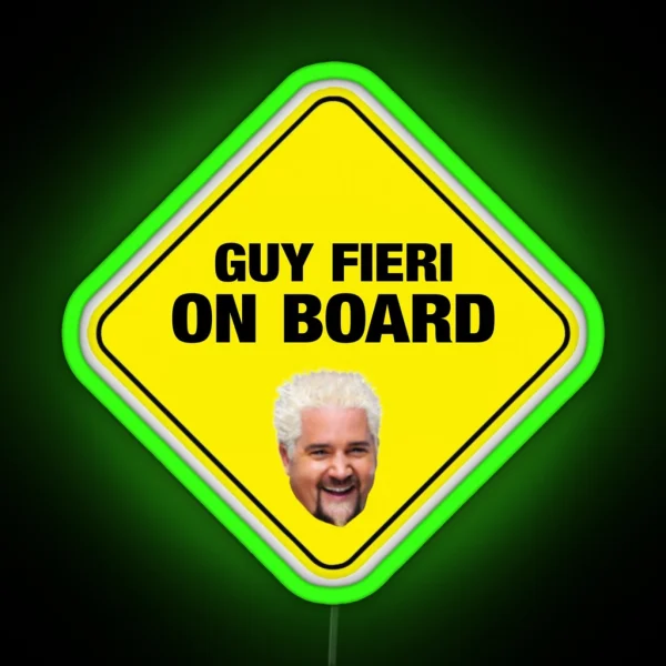 Guy Fieri On Board RGB Neon Sign