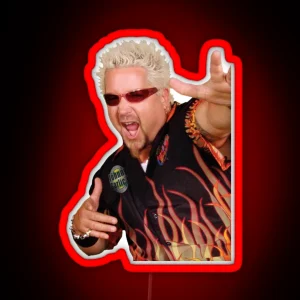 Guy Fieri RGB Neon Sign