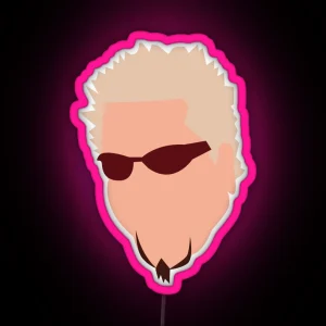 Guy Fieri RGB Neon Sign