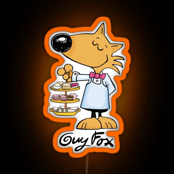 Guy Fox Afternoon Tea RGB Neon Sign