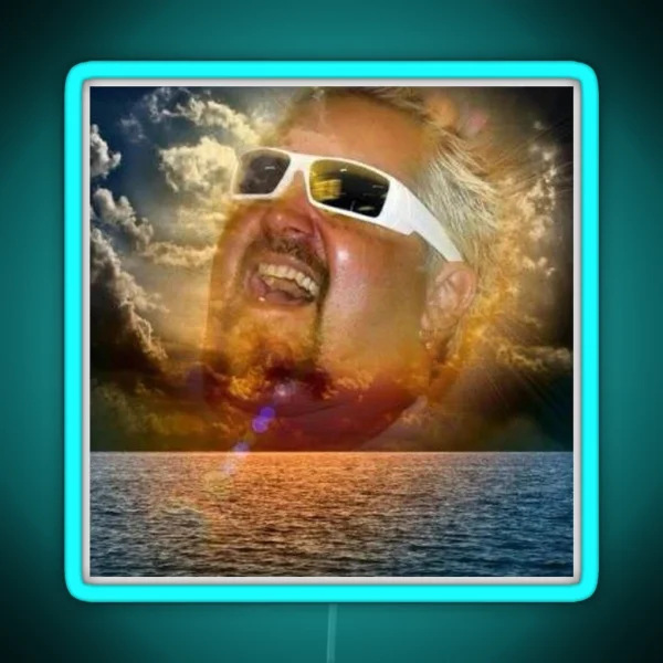 Guy In The Sky RGB Neon Sign