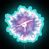 Gymnast Rainbow Explosion Pink Blue RGB Neon Sign - Image 3