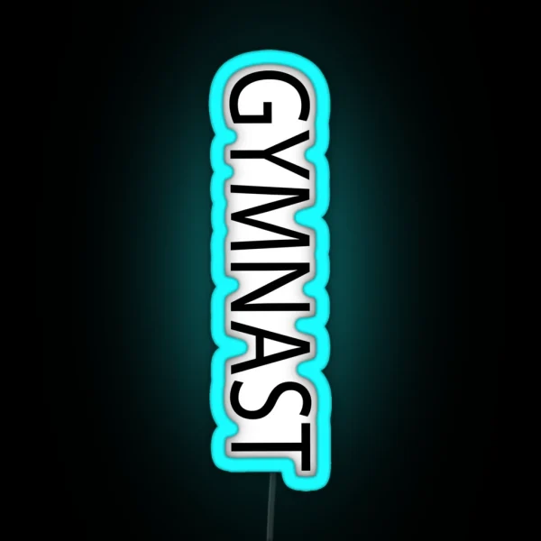 Gymnast RGB Neon Sign