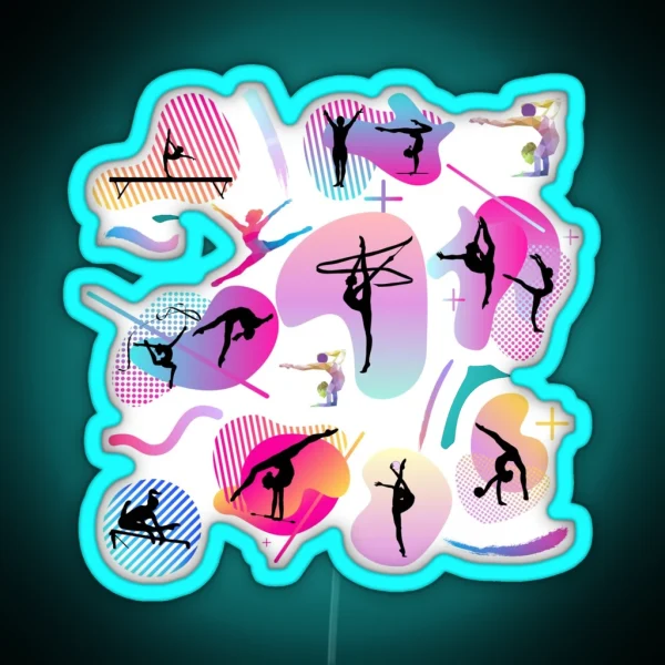 Gymnastics RGB Neon Sign