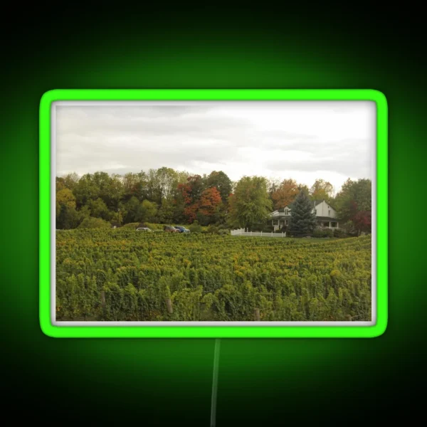 H0100 Featherstone Winery RGB Neon Sign