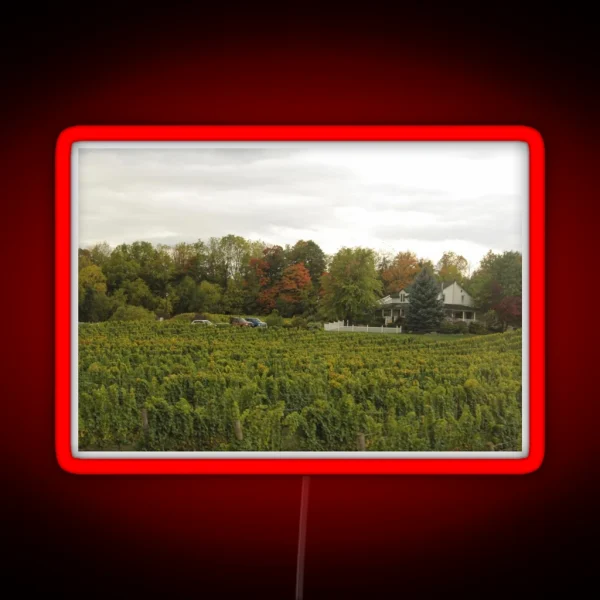 H0100 Featherstone Winery RGB Neon Sign