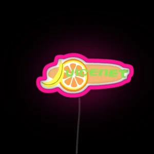 H2O Juicenet Cafe RGB Neon Sign