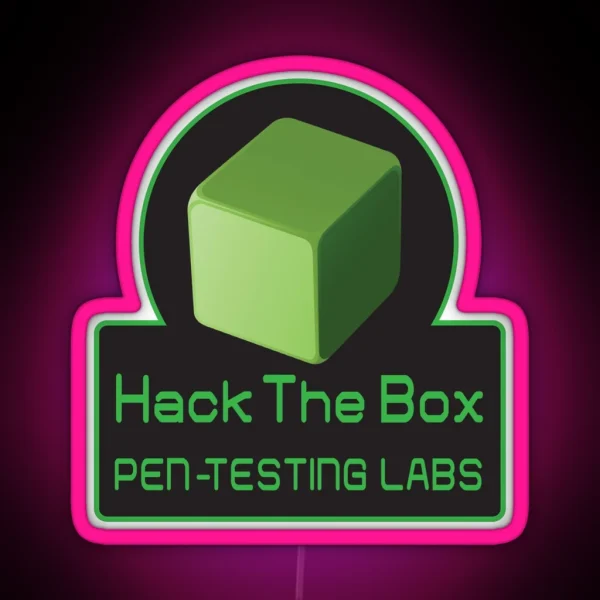 Hack The Box Pen Testing Labs RGB Neon Sign