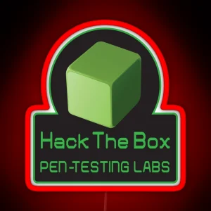 Hack The Box Pen Testing Labs RGB Neon Sign