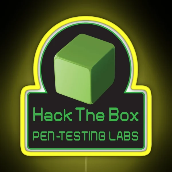 Hack The Box Pen Testing Labs RGB Neon Sign