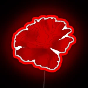 Hadestown Cartoon Red Flower Led RGB Neon Sign