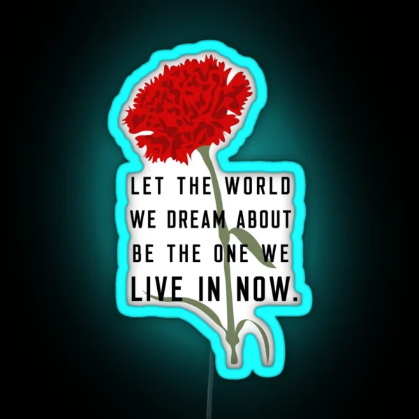Hadestown The World We Dream About RGB Neon Sign