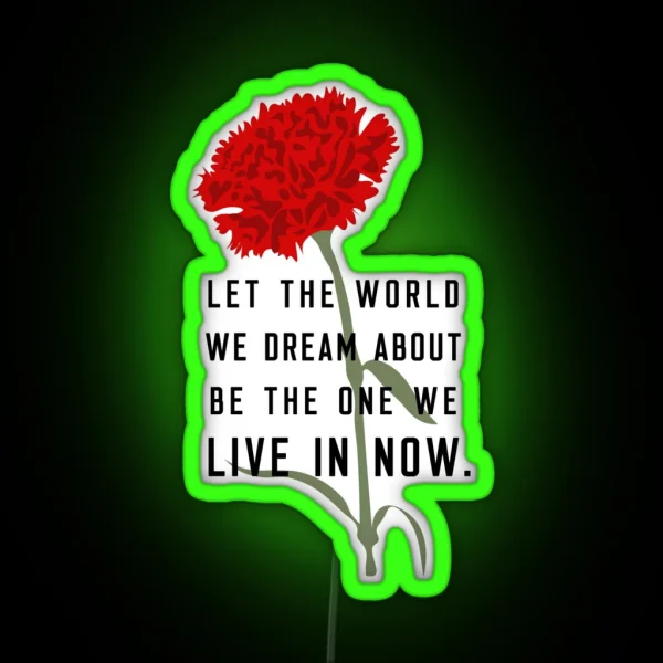 Hadestown The World We Dream About RGB Neon Sign