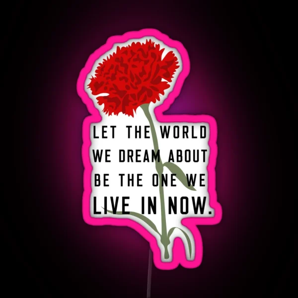 Hadestown The World We Dream About RGB Neon Sign