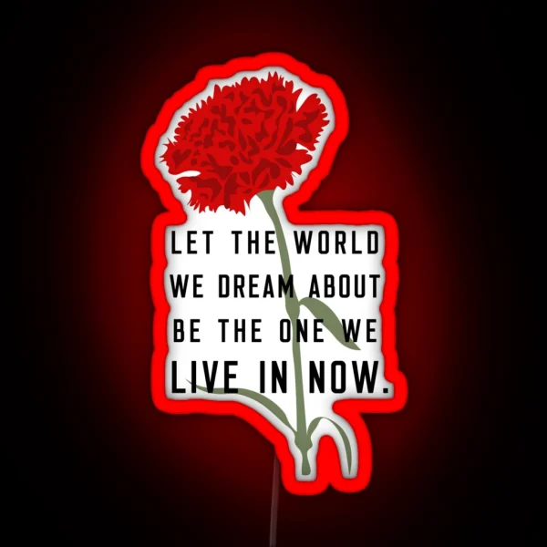 Hadestown The World We Dream About RGB Neon Sign