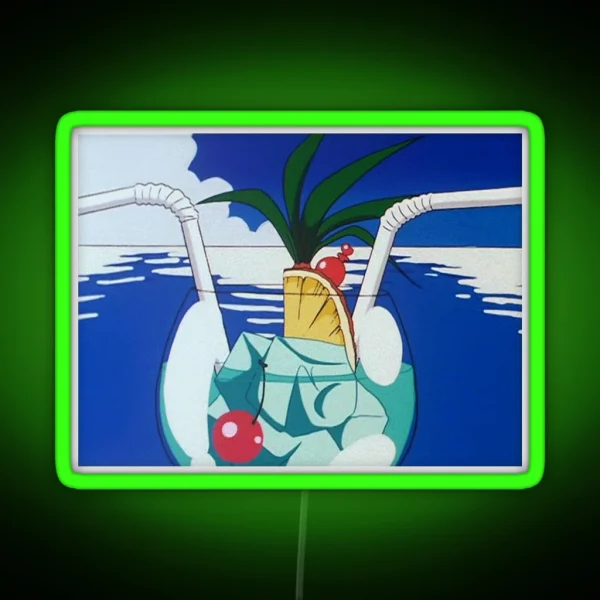 Hai Step Jun 90s Anime 80s Anime RGB Neon Sign