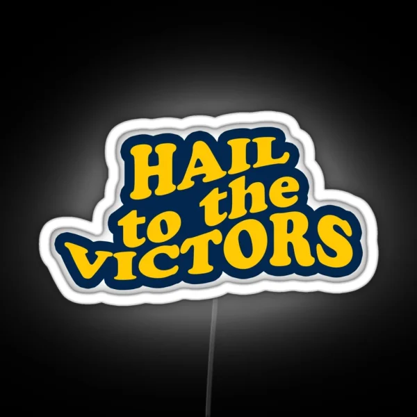 Hail To The Victors RGB Neon Sign