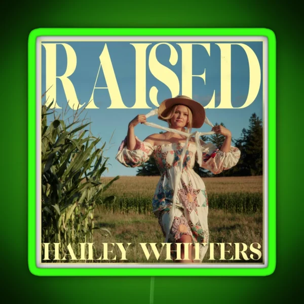 Hailey Whitters Krecekz Raised RGB Neon Sign