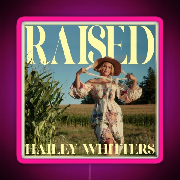 Hailey Whitters Krecekz Raised RGB Neon Sign