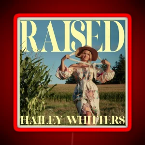 Hailey Whitters Krecekz Raised RGB Neon Sign