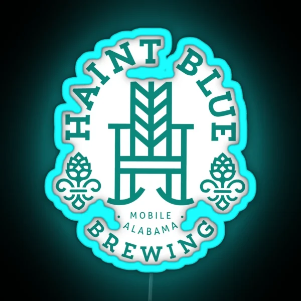 Haint Blue Brewing RGB Neon Sign