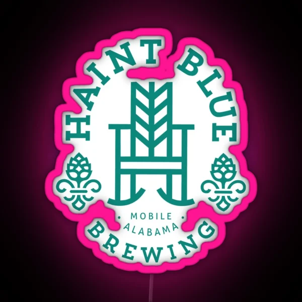 Haint Blue Brewing RGB Neon Sign