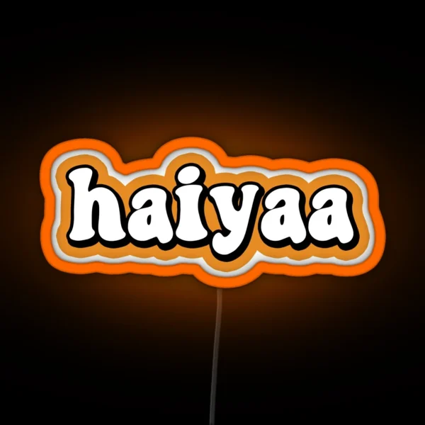 Haiyaa Uncle Roger RGB Neon Sign