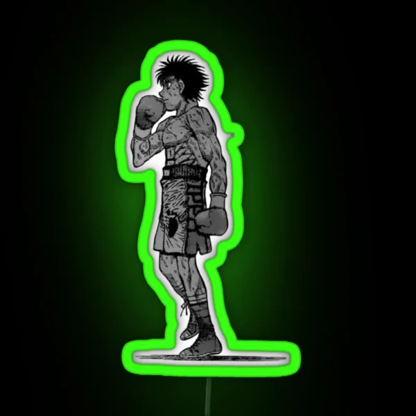 Hajime No Ippo Ippo Makunouchi RGB Neon Sign