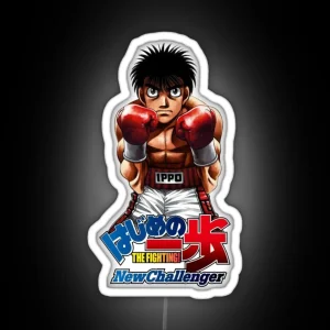 Hajime No Ippo New Challenger For The Real Fan RGB Neon Sign