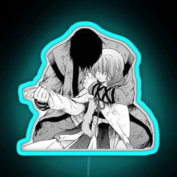 Hak Holding Yona Manga RGB Neon Sign