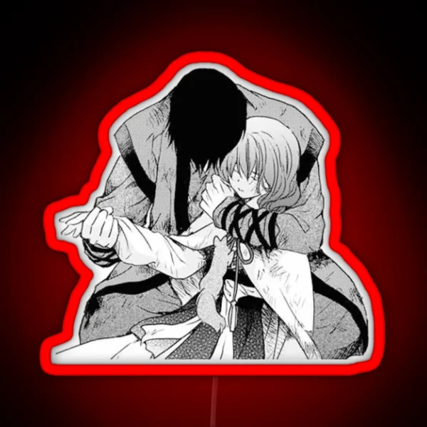 Hak Holding Yona Manga RGB Neon Sign