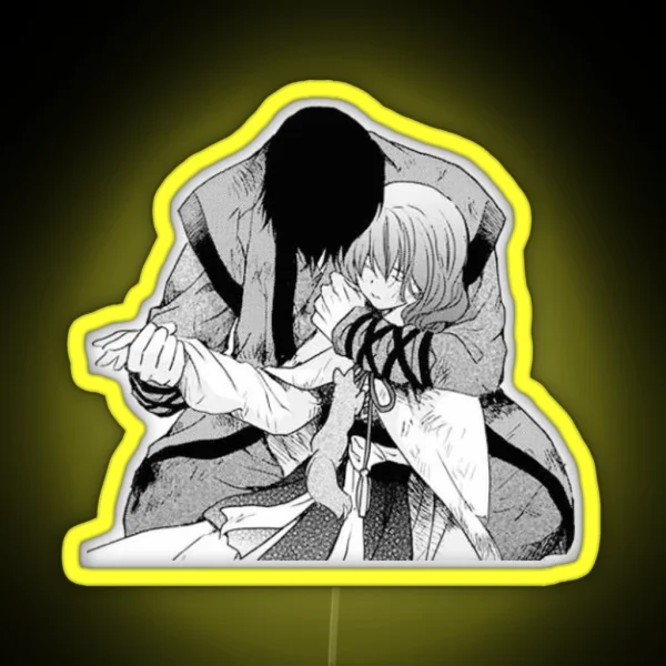 Hak Holding Yona Manga RGB Neon Sign