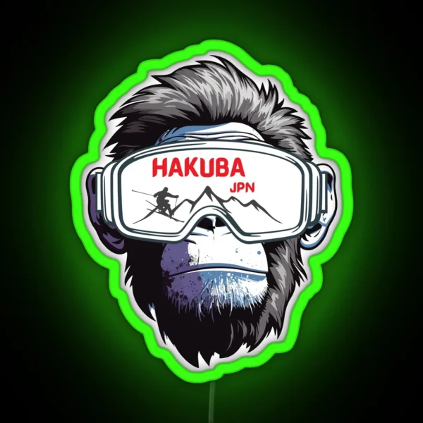 Hakuba Nagano Japan RGB Neon Sign