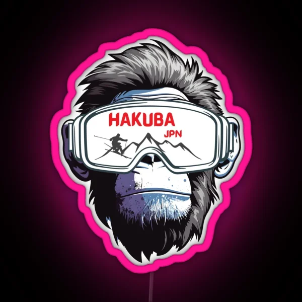 Hakuba Nagano Japan RGB Neon Sign