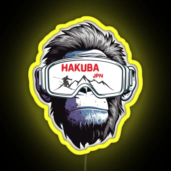 Hakuba Nagano Japan RGB Neon Sign