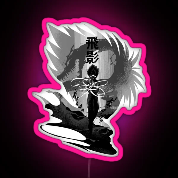 Hakusho Anime Hiei Of Spirit World Classic RGB Neon Sign
