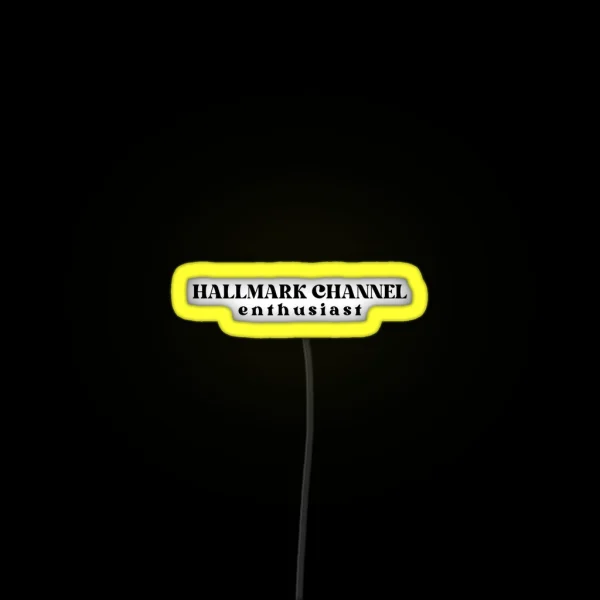 Hallmark Channel Enthusiast 2 RGB Neon Sign