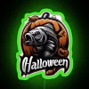 Halloween Carp RGB Neon Sign - Image 3