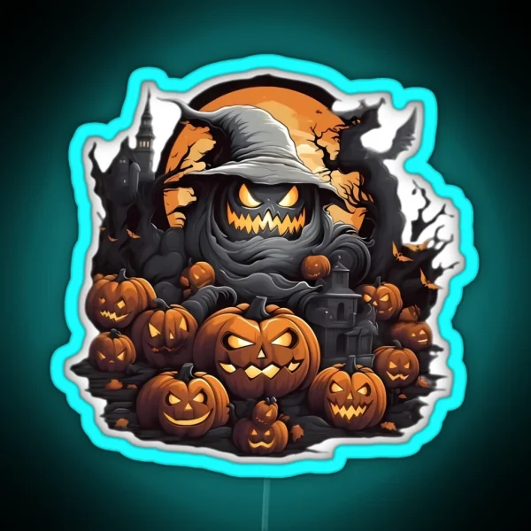 Halloween Day RGB Neon Sign