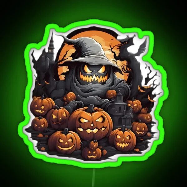 Halloween Day RGB Neon Sign